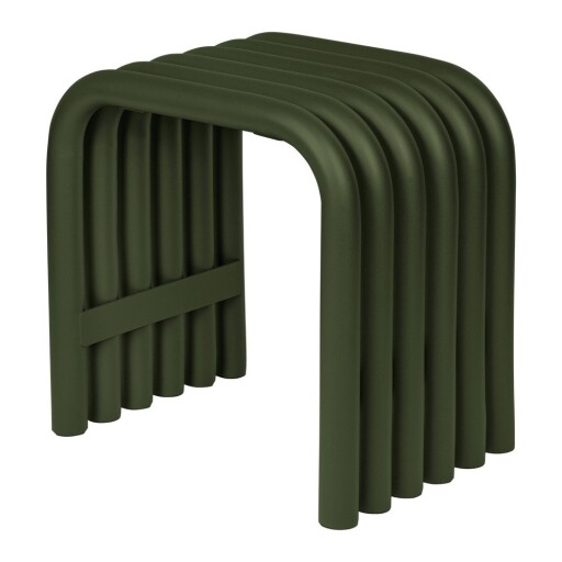Scaun de grădină verde din metal Nokk – noo.ma