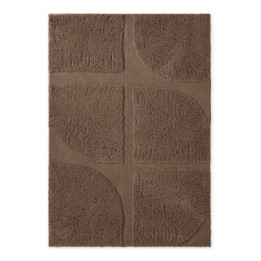 Covor maro țesut manual 200x300 cm Lambeth Jasper – Ted Baker