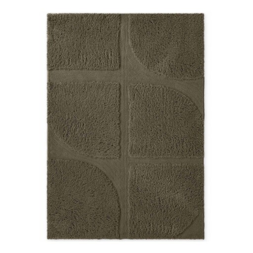 Covor kaki țesut manual 80x150 cm Lambeth Jasper – Ted Baker