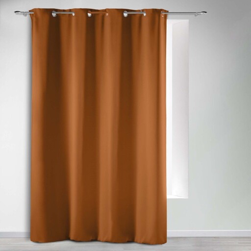 Draperie teracotă blackout 135x240 cm Occult – douceur d'intérieur