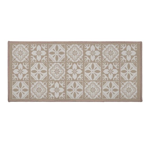 Covor tip traversă bej lavabil 50x120 cm Constantine – douceur d'intérieur