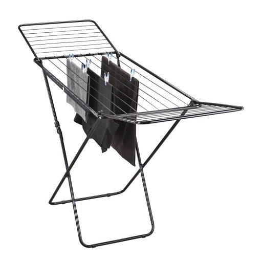 Uscător de rufe negru 20 m Classic 200 Easy – LEIFHEIT