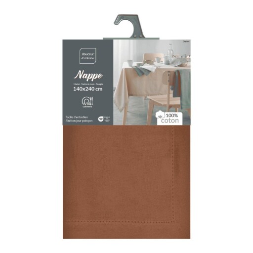 Față de masă potrivit pentru spălare automată din bumbac 140x240 cm Charline – douceur d'intérieur