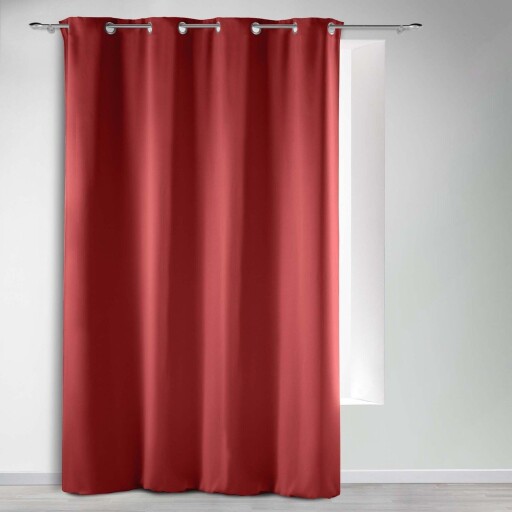 Draperie roșie blackout 135x240 cm Occult – douceur d'intérieur