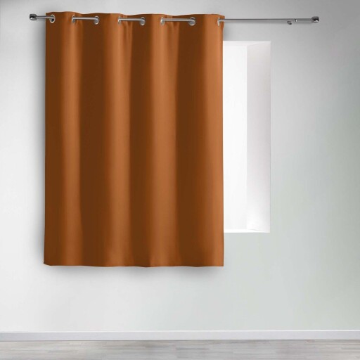 Draperie teracotă blackout 135x180 cm Occult – douceur d'intérieur
