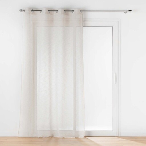 Perdea fildeș din voal 140x240 cm Carlin – douceur d'intérieur
