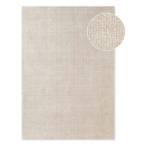 Covor crem țesut manual din lână 120x170 cm Greenwich – Ted Baker