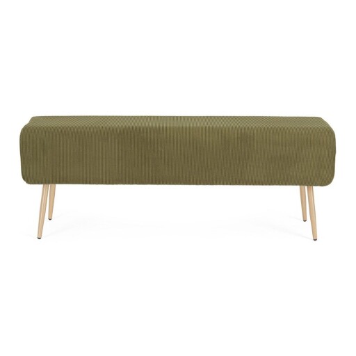 Bancă verde capitonată Olga – Bizzotto