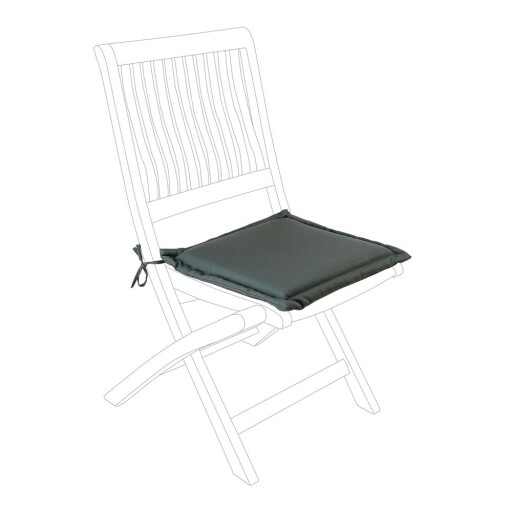Pernă pentru scaun de grădină gri antracit 42x42 cm – Yes Everyday