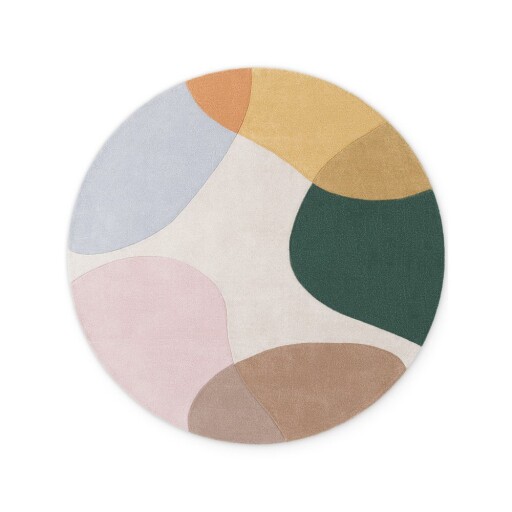 Covor țesut manual rotund din lână ø 160 cm Hackney Clarissa – Ted Baker