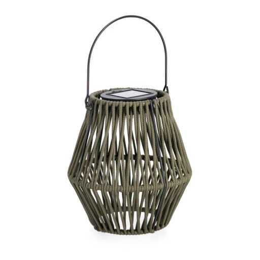 Felinar cu LED kaki solar (înălțime 17 cm) Juny – Yes Everyday