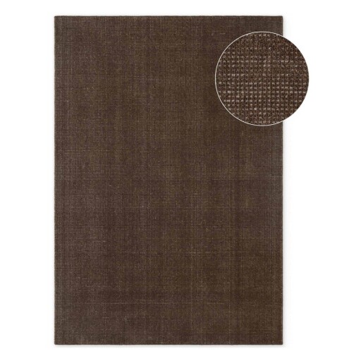 Covor maro țesut manual din lână 160x230 cm Greenwich – Ted Baker