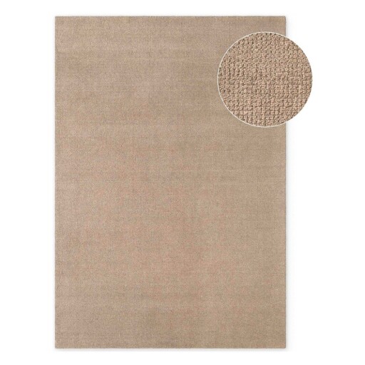 Covor bej țesut manual din lână 160x230 cm Greenwich – Ted Baker