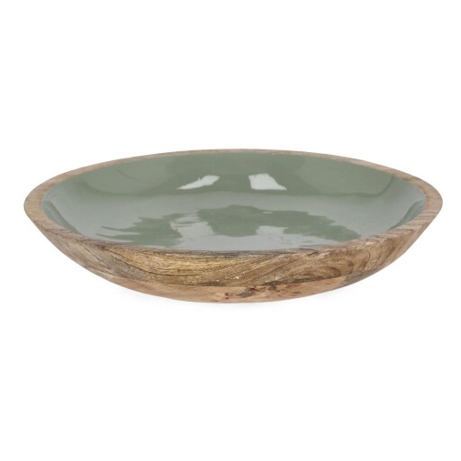Bol verde din lemn ø 38 cm Thara – Yes Everyday