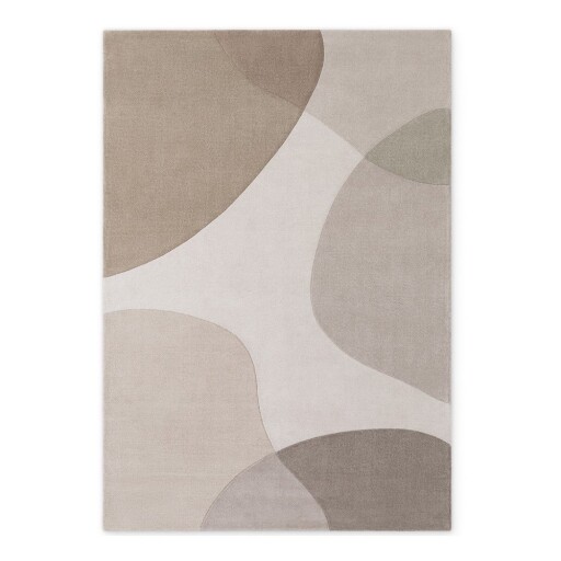 Covor bej țesut manual din lână 200x300 cm Hackney Clarissa – Ted Baker