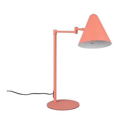 Veioză portocalie cu structură flexibilă (înălțime 50,5 cm) Cosima – Trio