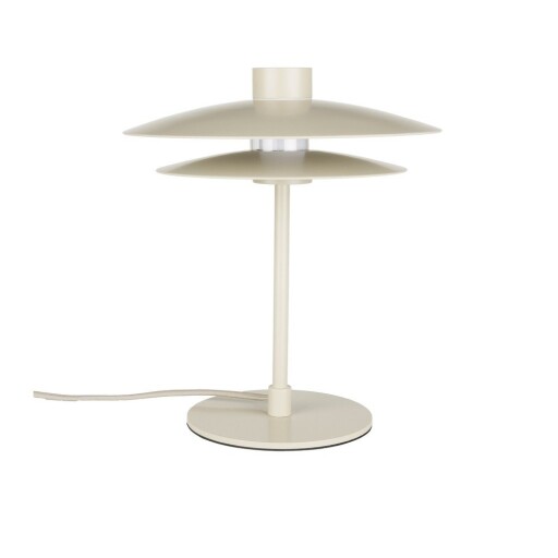Veioză bej din metal (înălțime 32 cm) Wubbo – White Label