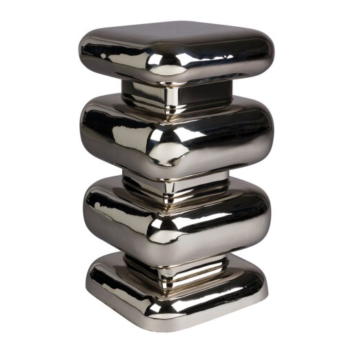 Măsuță auxiliară din metal 29x29 cm Stubby – Dutchbone