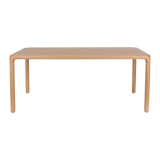 Masă de dining cu aspect de lemn de stejar 90x160 cm Storm – Zuiver