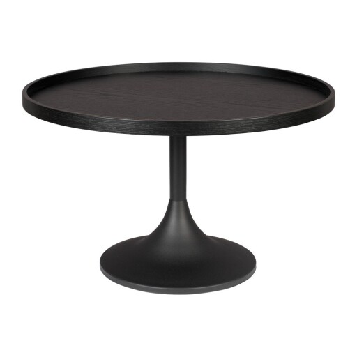 Măsuță de cafea neagră rotundă ø 69 cm Jason – Zuiver