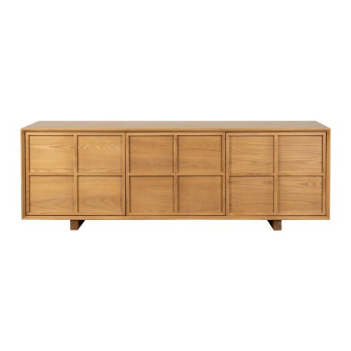 Comodă TV în culoare naturală din lemn de frasin 160x54x42 cm Raster – Zuiver