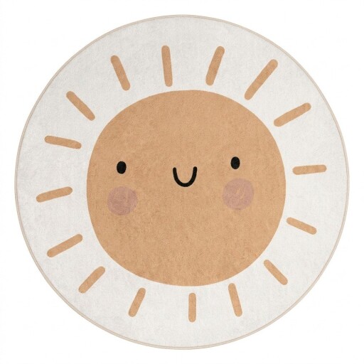 Covor pentru copii lavabil ø150 cm Sunny World – Mila Home