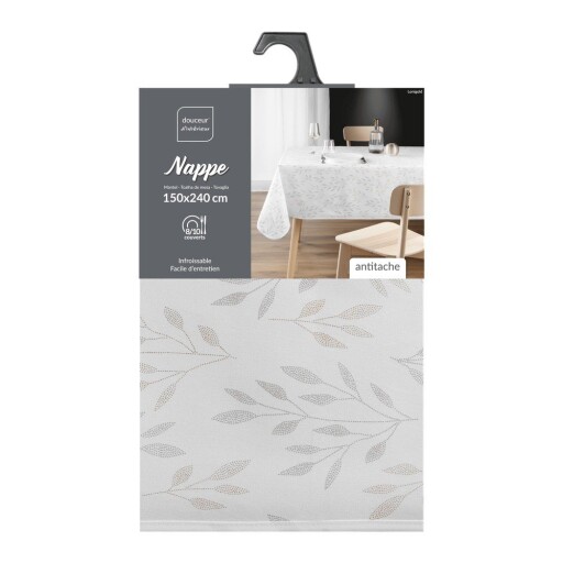 Față de masă potrivit pentru spălare automată 150x240 cm Lonigold – douceur d'intérieur