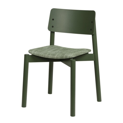 Scaun de dining verde stivuibil Wem – noo.ma