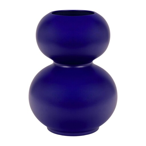 Vază albastru-închis din ceramică (înălțime 36 cm) Tuga – noo.ma