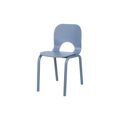 Scaun de dining albastru Atto – noo.ma