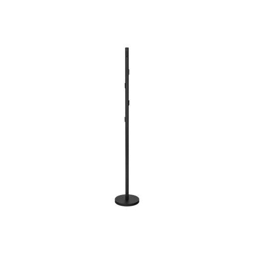 Cuier negru din metal ø 25x183 cm Yuko – noo.ma