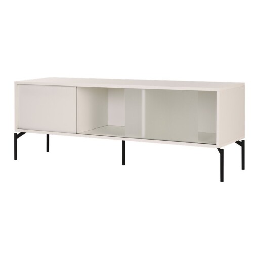 Comodă TV grej 160x60x42 cm Met – noo.ma