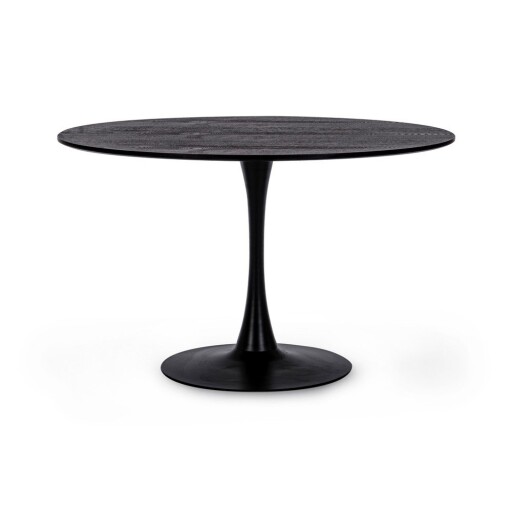 Masă de dining rotundă din metal ø 120 cm Bloom – Yes Everyday
