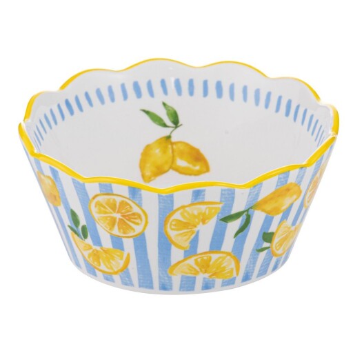 Bol galben/albastru deschis ø 16 cm Capri – Ladelle