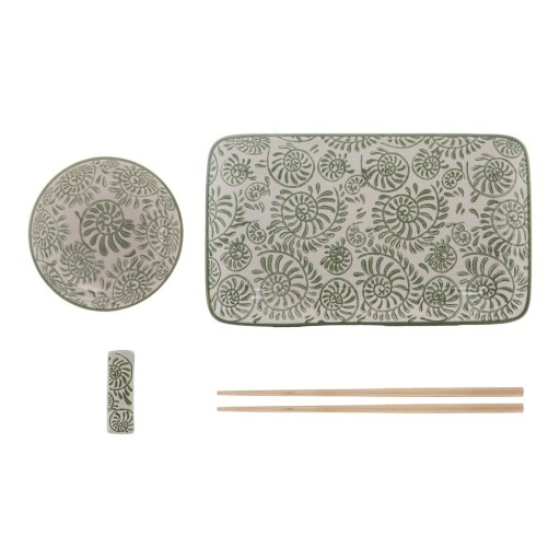 Set pentru sushi 4 buc. din gresie Nara – Ladelle