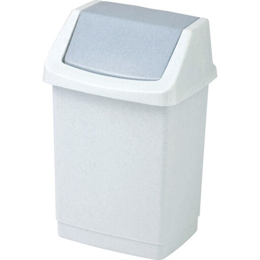Coș de gunoi gri deschis din plastic 50 l Click-It – Curver