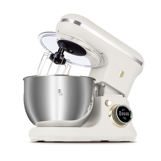 Robot de bucatarie digital Berlinger Haus, Sahara, 1500W, inox/plastic, crem mat/argintiu