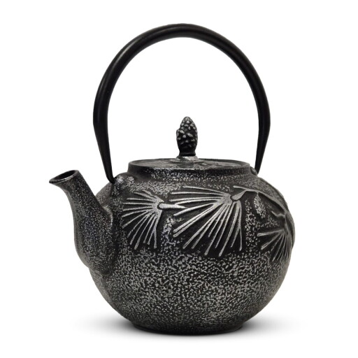 Ceainic Berlinger Haus, Matte Black, 800 ml, fonta, negru