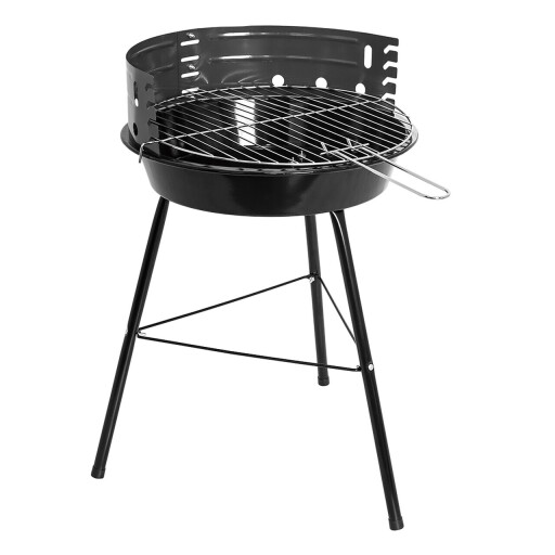 Gratar Berlinger Haus, Outdoor, 47x36x56 cm, otel, negru