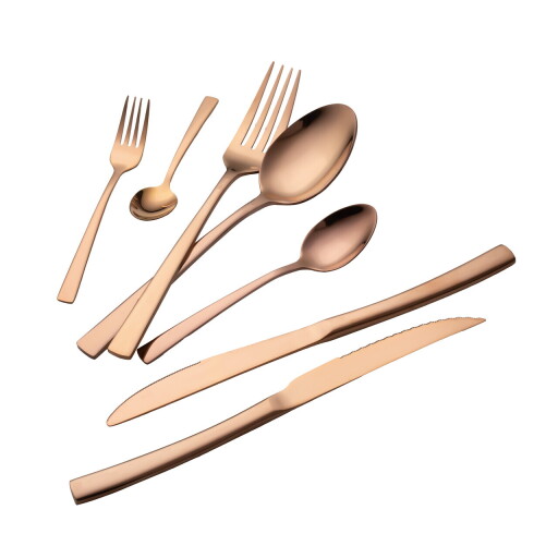 Set tacamuri 42 piese Berlinger Haus, Mirror, inox, roz