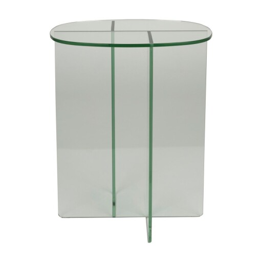 Măsuță auxiliară din sticlă 30x40 cm Linea – Zuiver