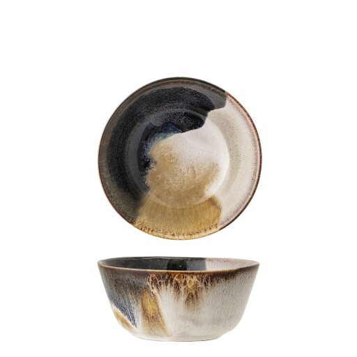Bol, Bloomingville, Jules, 13x6 cm, 300 ml, ceramica, albastru