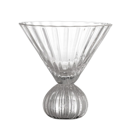 Pahar de cocktail, Bloomingville, Taurin, 12x12 cm, 300 ml, sticla, transparent