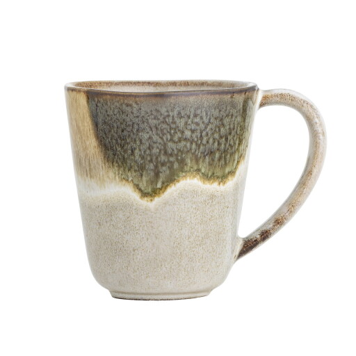 Cana, Bloomingville, Jules, 9.5x10 cm, 450 ml, ceramica, verde