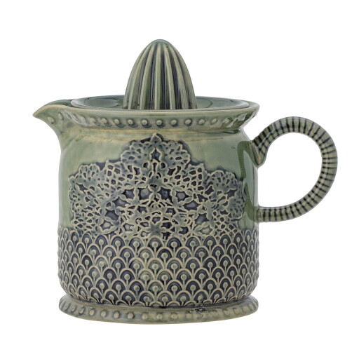 Storcator lamaie, Bloomingville, Liselu, 17.5x12x15.5 cm, 720 ml, ceramica, verde