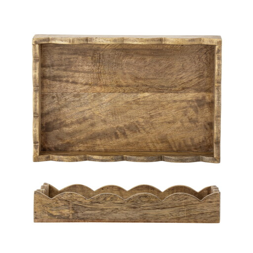 Tava pentru servire, Bloomingville, Namira, 30x19x5 cm, FSC 100%, lemn de mango, natural