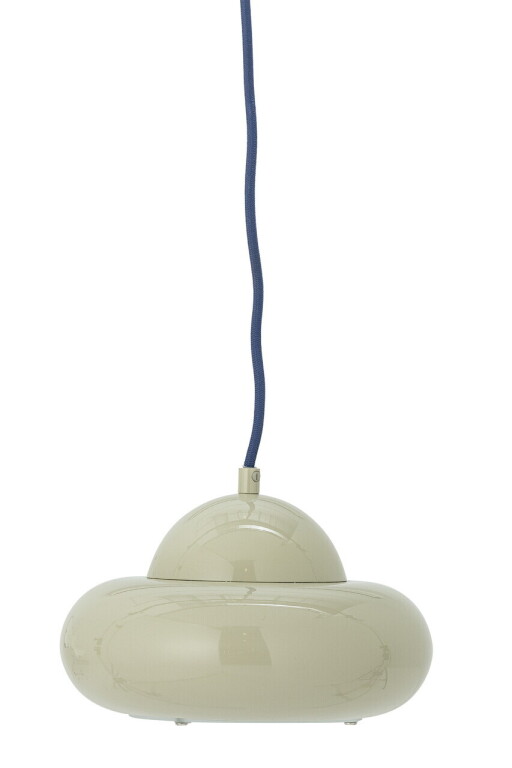 Lustra, Bloomingville, Bubble, 1 x E14, 22x13 cm, metal/sticla, verde