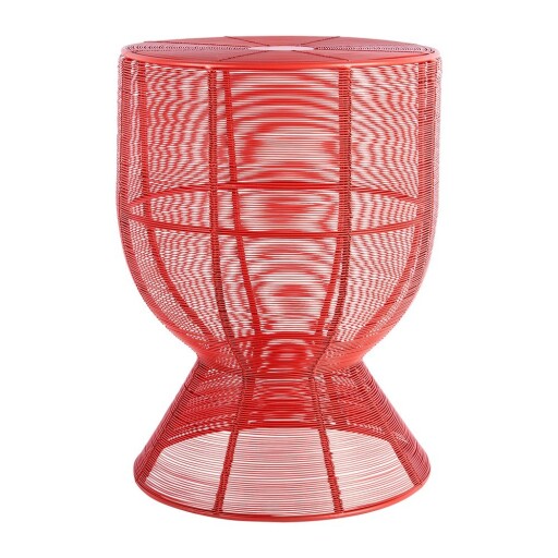 Măsuță auxiliară rotundă din metal ø 30,5 cm Cuerda Tambor – Leitmotiv