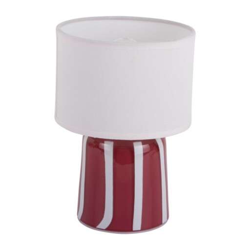 Veioză roșie LED din metal (înălțime 20 cm) Verano LED – Leitmotiv