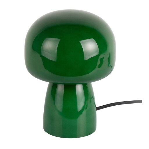 Veioză verde-închis din sticlă (înălțime 20 cm) Fervor – Leitmotiv